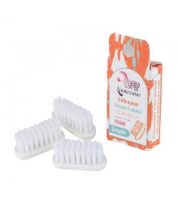 Recharge 3 têtes de brosse à dents Souple Nylon - 3 pièces - Lamazuna Recharge 3 têtes de brosse à dents Souple Nylon - 3 pièces - Lamazuna