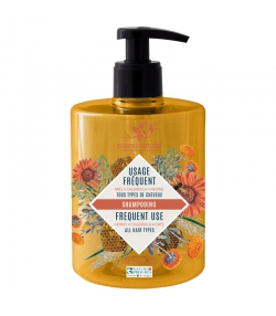 Shampooing usage fréquent BIO miel, calendula & avoine - 500ml - Cosmo Naturel Shampooing usage fréquent BIO miel, calendula & avoine - 500ml - Cosmo Naturel