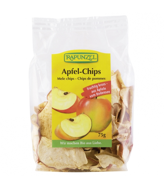 Chips de pommes séchées BIO - 75g - Rapunzel