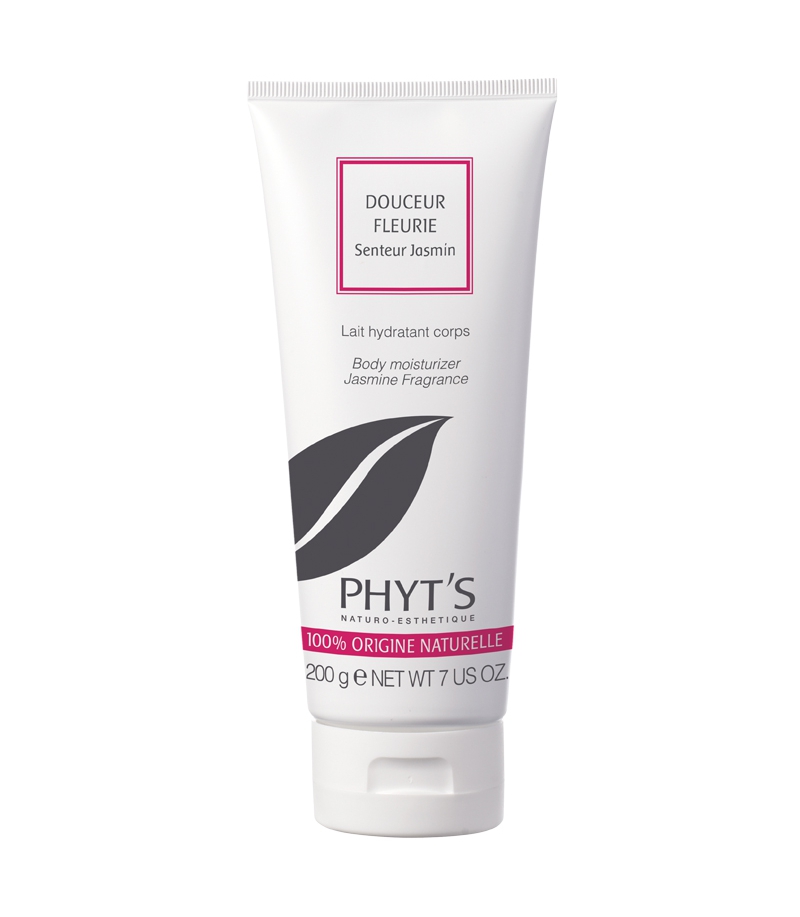 Lait corps hydratant douceur fleurie BIO jasmin & noisette - 200g - Phyt's Lait corps hydratant douceur fleurie BIO jasmin & noisette - 200g - Phyt's