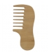 Peigne à manche en bois denture extra-large - Kost Kamm