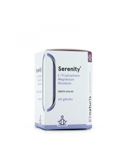 Serenity (L-Tryptophane, Magnésium & Rhodiole) 60 gélules - BIOnaturis Serenity (L-Tryptophane, Magnésium & Rhodiole) 60 gélules - BIOnaturis