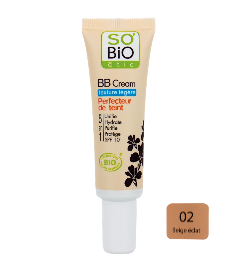 BIO-BB Creme light N°02 Beige éclat - 30ml - SO'BiO étic