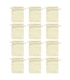12 Sacs en coton