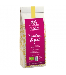 Zoulou digest parfümierter BIO-Rooibos mit verdauungsfördernden Gewürzen - 100g - Les Jardins de Gaïa Zoulou digest parfümierter BIO-Rooibos mit verdauungsfördernden Gewürzen - 100g - Les Jardins de Gaïa
