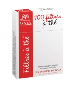 Filtres à thé en papier de chanvre - 100 pièces - Les Jardins de Gaïa