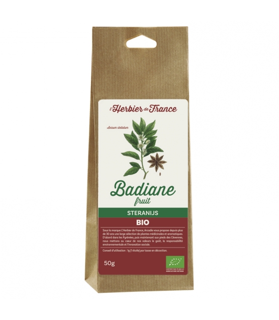 Badiane BIO - 50g - L'Herbier de France