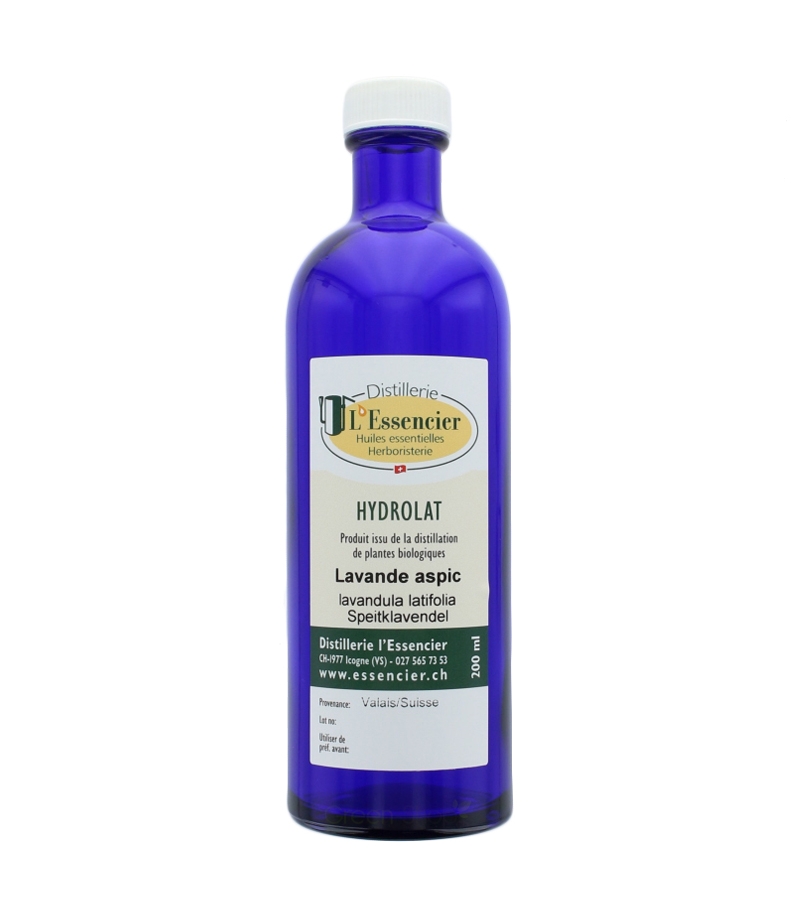 Hydrolat BIO Lavande aspic - 200ml - L'Essencier Hydrolat BIO Lavande aspic - 200ml - L'Essencier