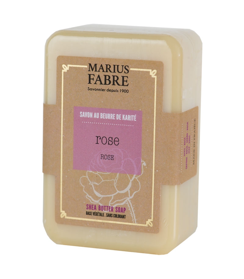 Seife mit Shea Butter & Rose - 150g - Marius Fabre Bien-être Seife mit Shea Butter & Rose - 150g - Marius Fabre Bien-être