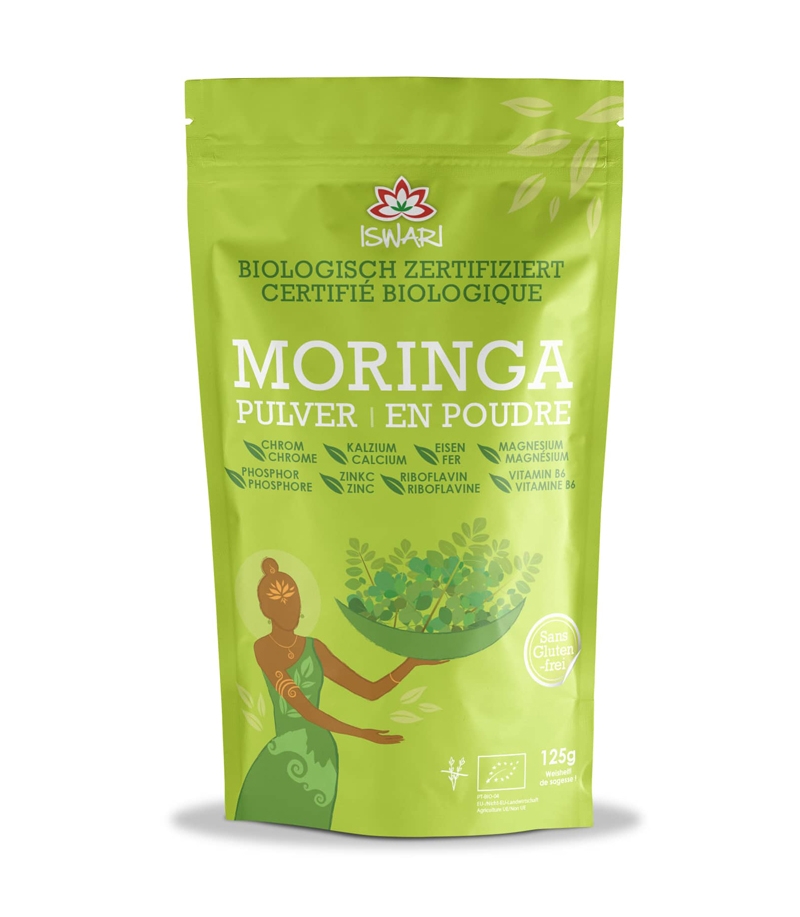 BIO-Moringapulver - 125g - Iswari BIO-Moringapulver - 125g - Iswari