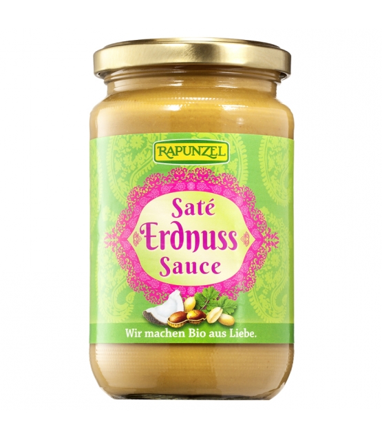 Sauce aux cacahuètes saté BIO - 350ml - Rapunzel