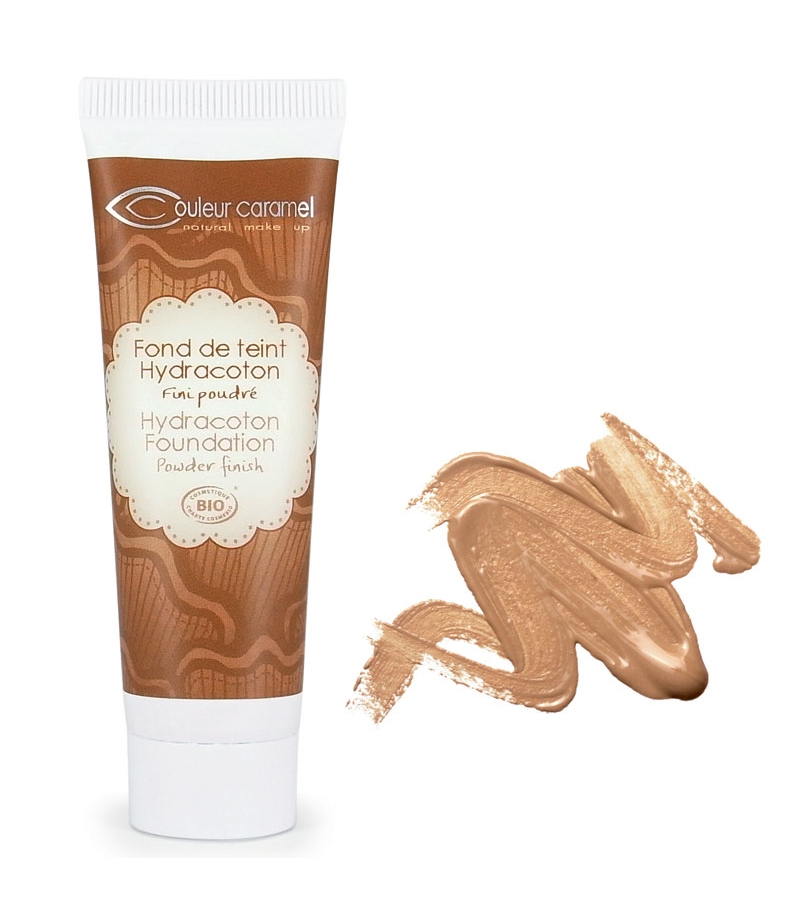 Fond de teint hydracoton BIO N°16 Miel – 30ml – Couleur Caramel