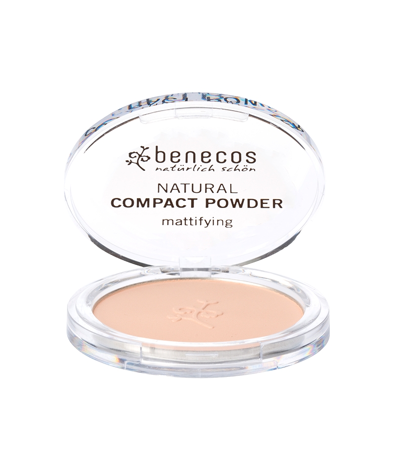 Poudre compacte BIO Sable - Sand - 9g - Benecos Poudre compacte BIO Sable - Sand - 9g - Benecos