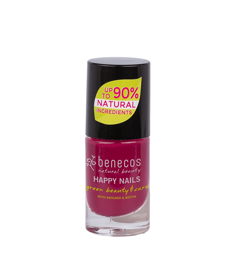Vernis à ongles brillant Fuchsia - Wild orchid - 5ml - Benecos Vernis à ongles brillant Fuchsia - Wild orchid - 5ml - Benecos
