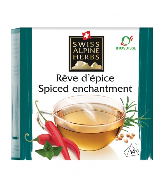 Infusion rêve d'épice BIO - 14 sachets - Swiss Alpine Herbs