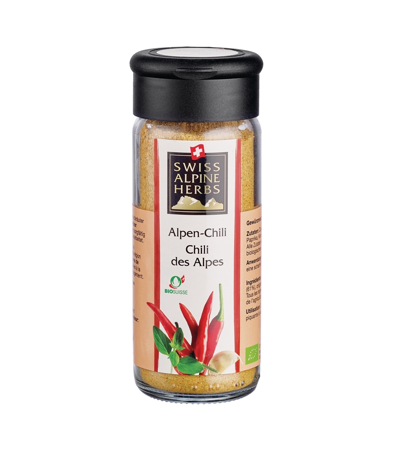 BIO-Alpen-Chili - 40g - Swiss Alpine Herbs BIO-Alpen-Chili - 40g - Swiss Alpine Herbs