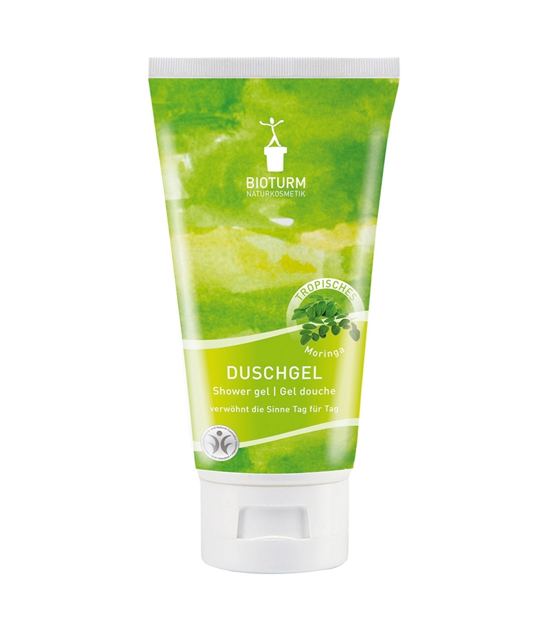Gel douche naturel moringa - 200ml - Bioturm Gel douche naturel moringa - 200ml - Bioturm