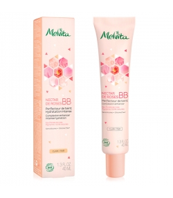 BB crème teinte claire BIO rose - 40ml - Melvita Nectar de Roses