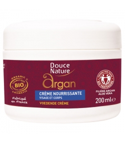 Crème nourissante visage & corps BIO huile d'argan & karité - 200ml - Douce Nature