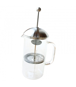 Pressfilter-Kaffeemaschine aus Glas & Edelstahl 1l - 1 Stück - ah table ! Pressfilter-Kaffeemaschine aus Glas & Edelstahl 1l - 1 Stück - ah table !