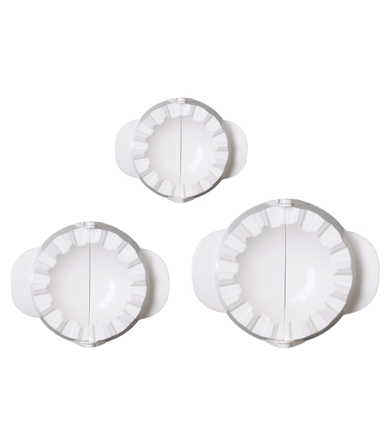 Set de 3 moules à pâtes en BIO-PE - 3 pièces - Biodora Set de 3 moules à pâtes en BIO-PE - 3 pièces - Biodora