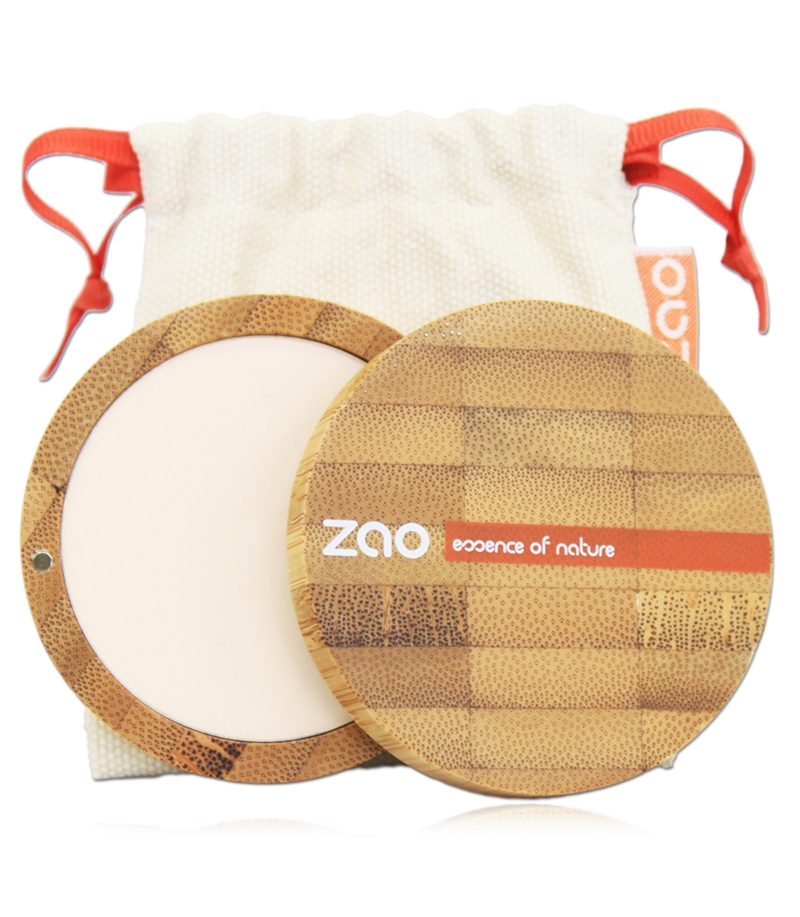 Poudre compacte Ivoire N°301 BIO - 9g - Zao