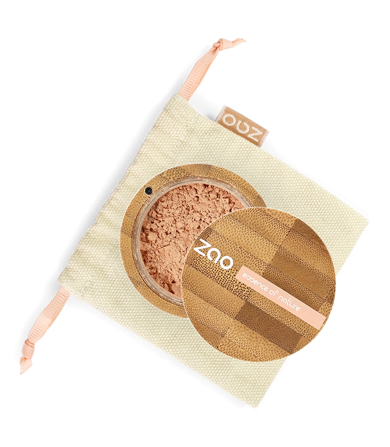 Fond de teint poudre Beige orangé N°503 BIO - 15g - Zao