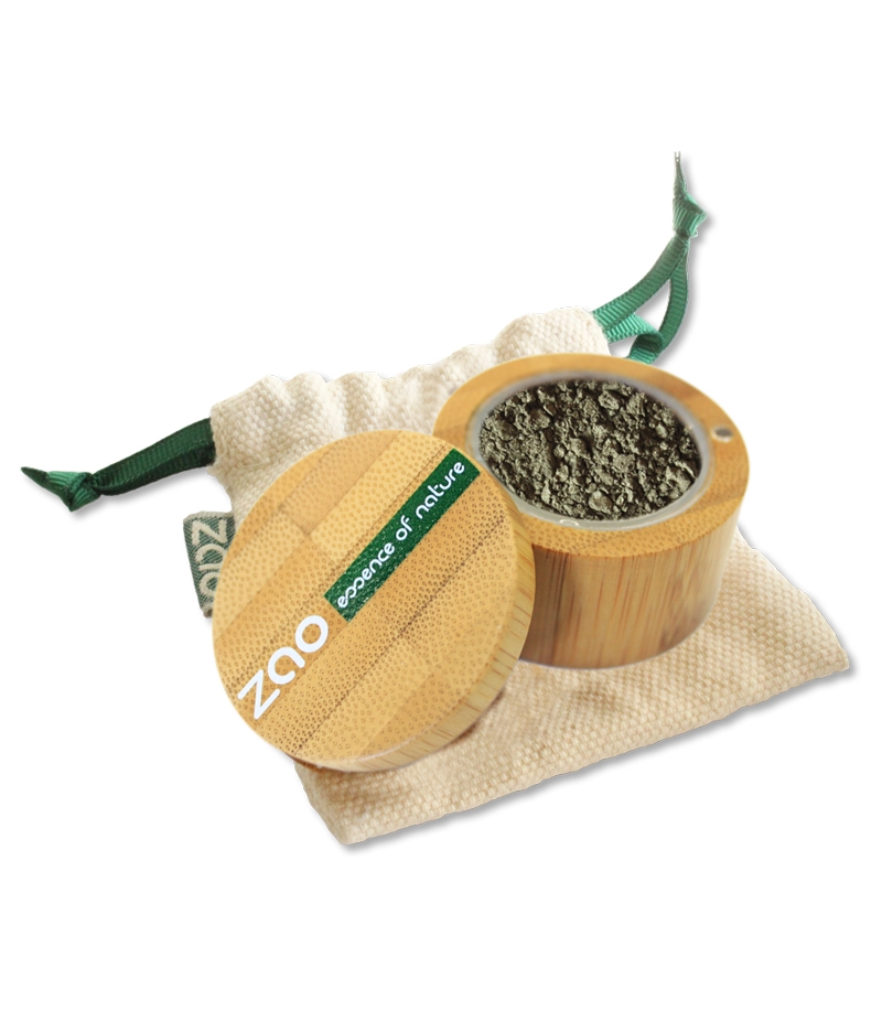 Fard à paupières poudre nacré BIO N°533 Vert doré - 2g - Zao Make-up Fard à paupières poudre nacré BIO N°533 Vert doré - 2g - Zao Make-up