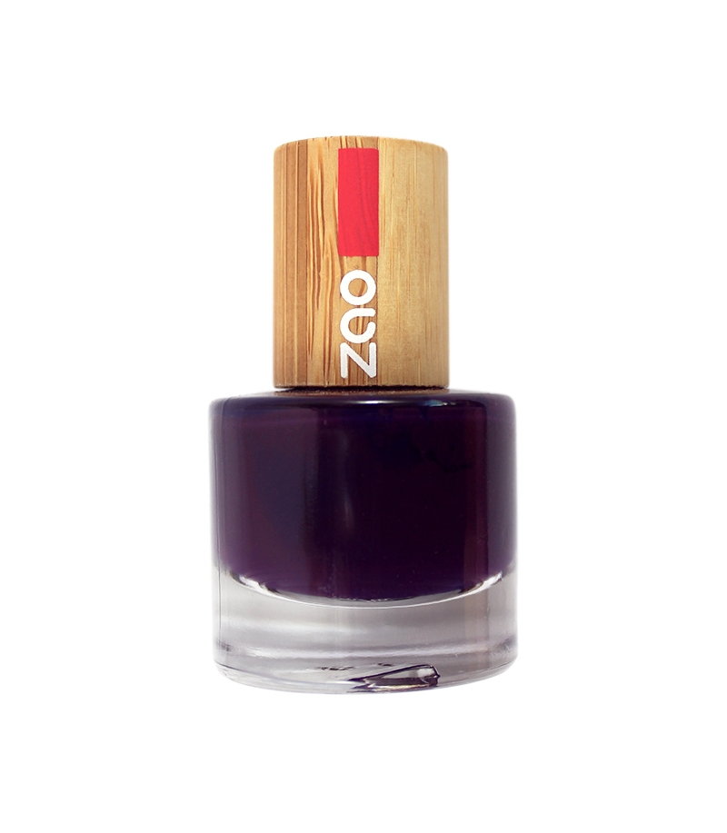 Nagellack glänzend N°651 Pflaume - 8ml - Zao Make-up Nagellack glänzend N°651 Pflaume - 8ml - Zao Make-up