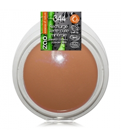 Recharge Terre cuite minérale BIO N°344 Chocolat - 15g - Zao Make-up