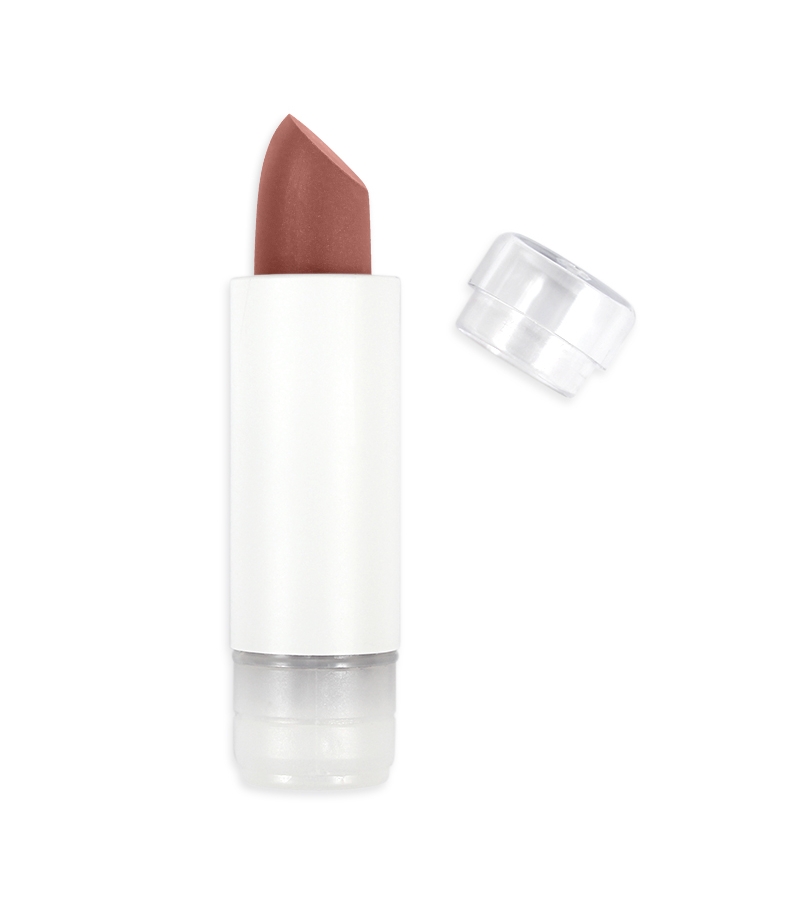 Nachfüller BIO-Lippenstift perlmutt N°404 Rot Braun – 3,5g – Zao Make-up