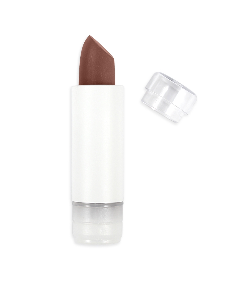 Recharge Rouge à lèvres mat BIO N°466 Chocolat - 3,5g - Zao Make-up