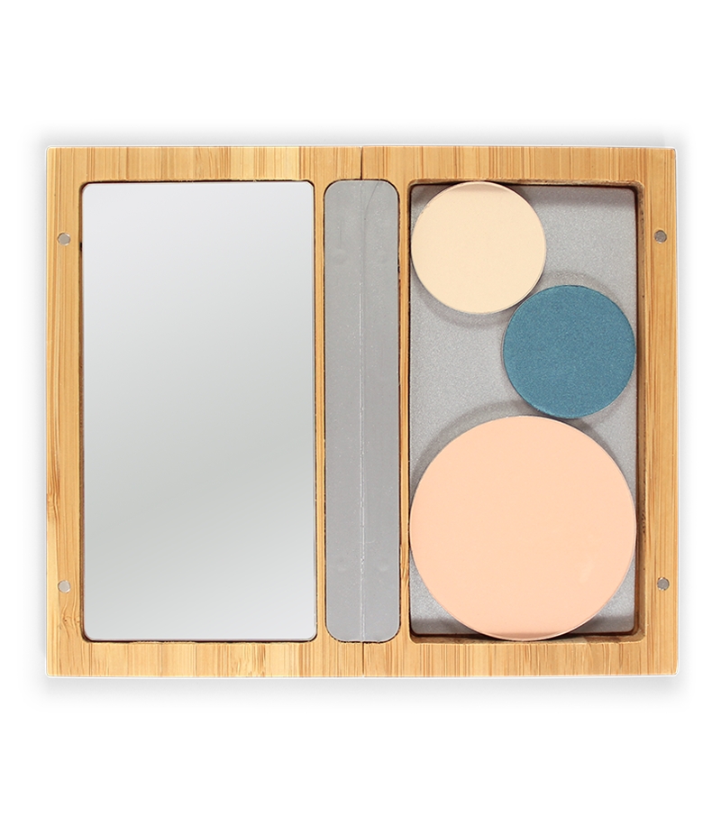 Magnetische Zao-Make-up-Box aus Bambus, nachfüllbar - Zao Make-up Magnetische Zao-Make-up-Box aus Bambus, nachfüllbar - Zao Make-up