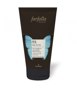 Feuchtigkeitsspendende BIO-Körperlotion Rosa Pfeffer für Männer - 150ml - Farfalla Feuchtigkeitsspendende BIO-Körperlotion Rosa Pfeffer für Männer - 150ml - Farfalla