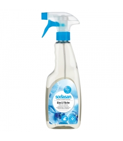 Nettoyant vitres & surfaces écologique sans parfum - 500ml - Sodasan