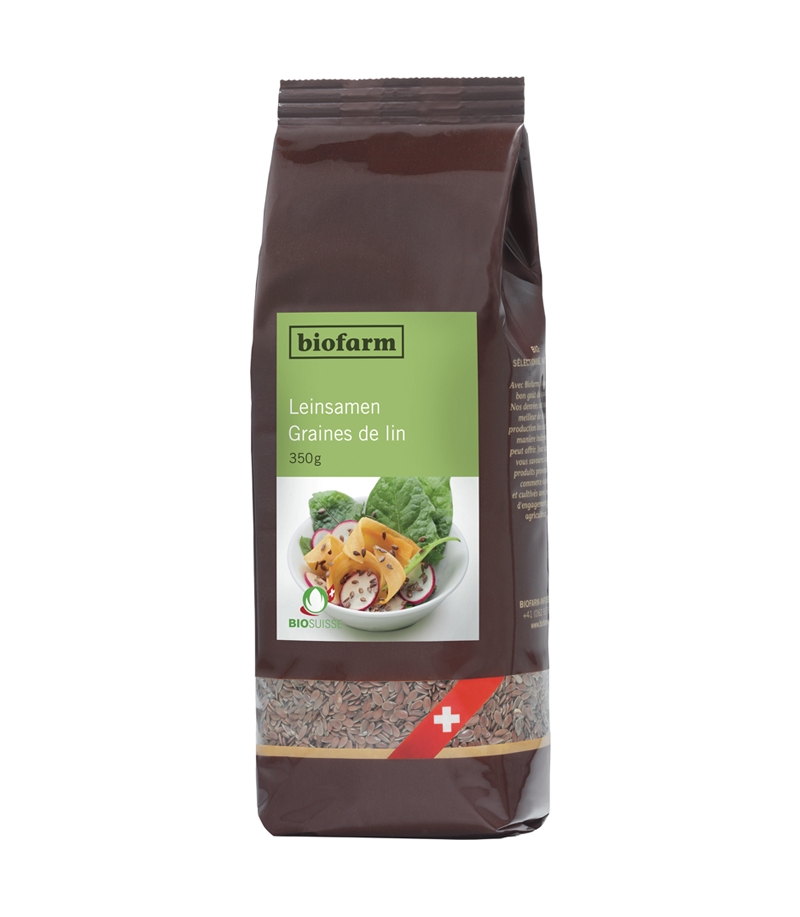 BIO-Leinsamen Schweiz - 350g - Biofarm BIO-Leinsamen Schweiz - 350g - Biofarm