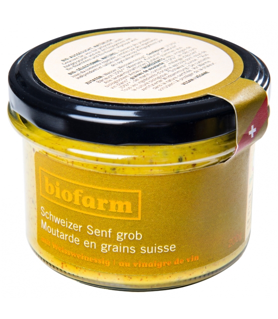 Moutarde en grains suisse BIO - 200g - Biofarm