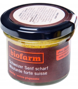 Schweizer BIO-Senf scharf - 100g - Biofarm