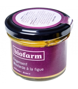 Moutarde à la figue BIO - 100g - Biofarm