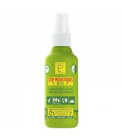 BIO-Stop Mücken-Spray mit 8 organischen ätherischen Ölen - 80ml - E2 Essential Elements