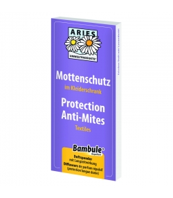 Protection anti-mites textiles naturelle lavandin & neem - 2 pièces - Aries