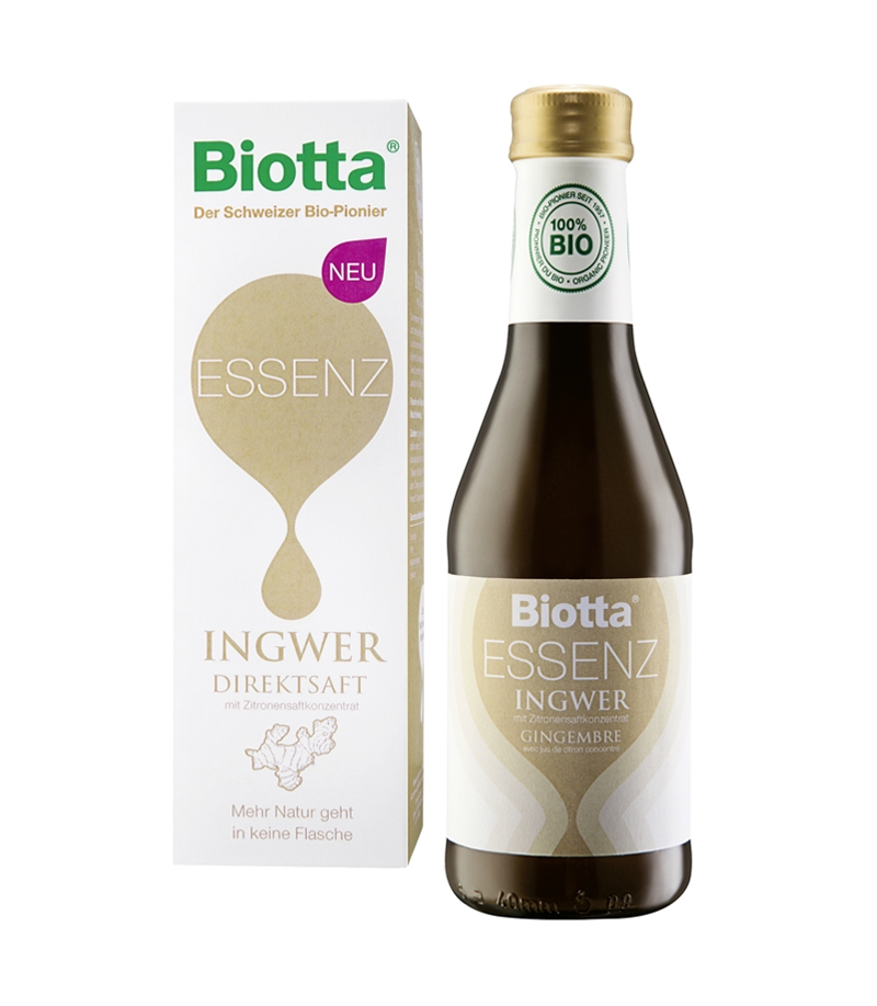 Jus de gingembre BIO - Essenz - 250ml - Biotta