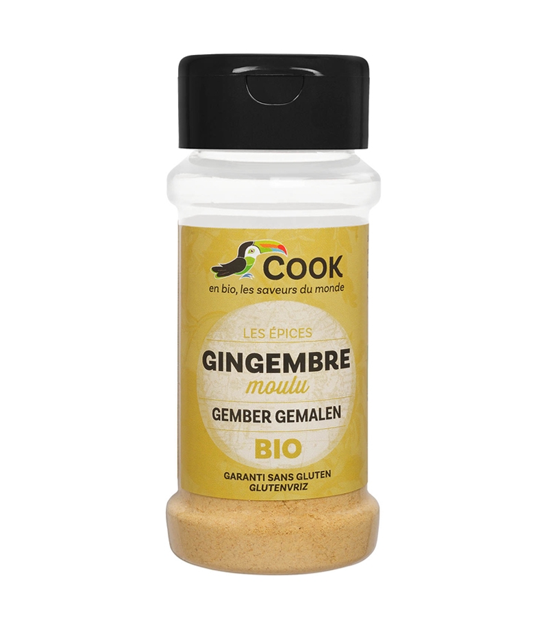 Gingembre en poudre BIO - 30g - Cook Gingembre en poudre BIO - 30g - Cook