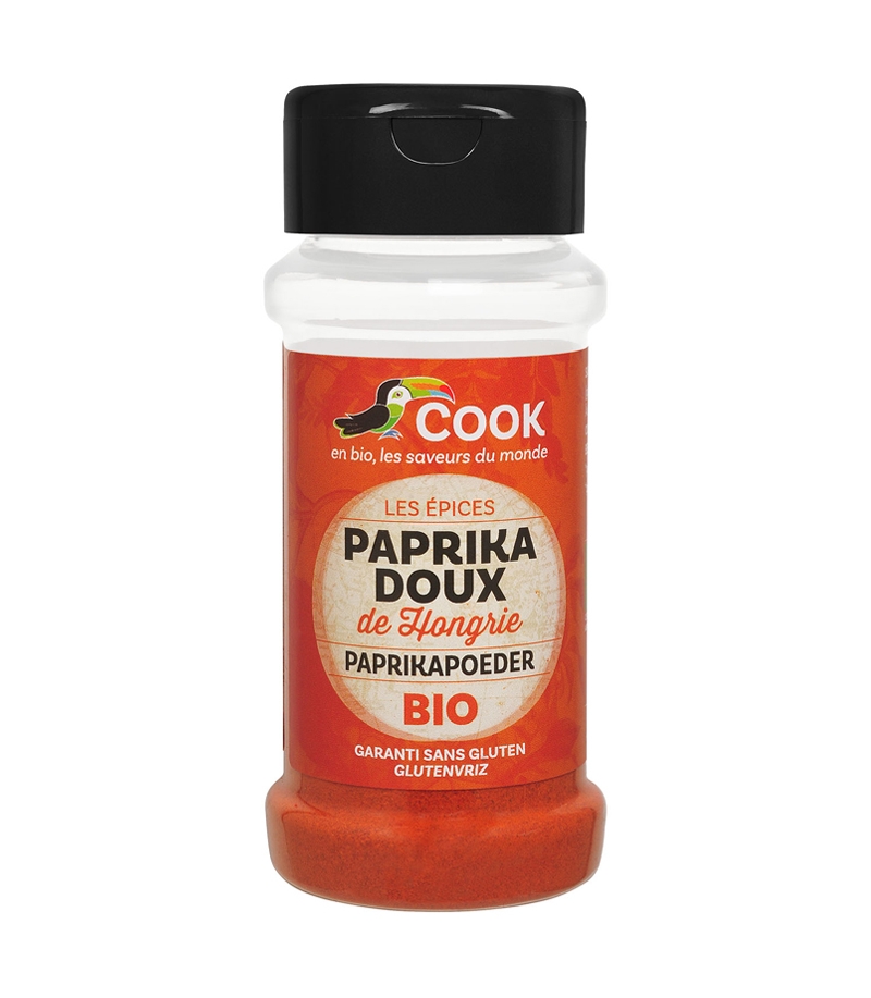 Paprika doux de Hongrie BIO - 40g - Cook Paprika doux de Hongrie BIO - 40g - Cook