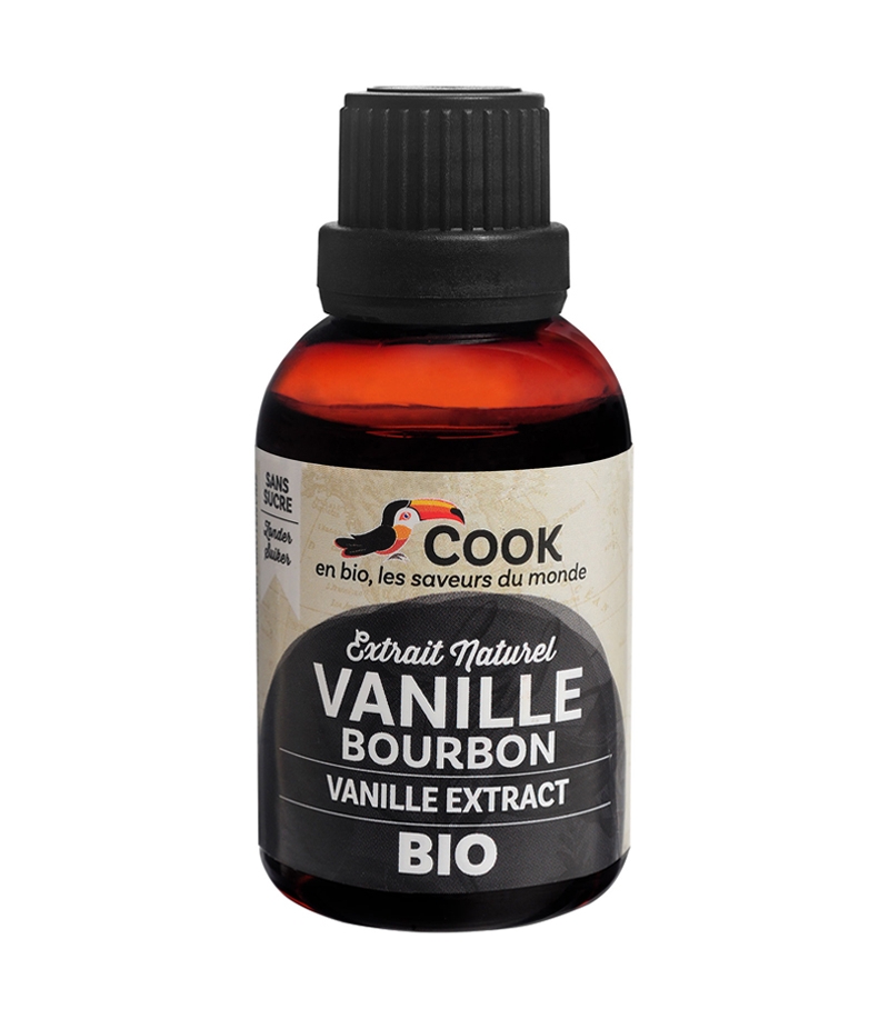 Extrait de vanille Bourbon BIO - 40ml - Cook