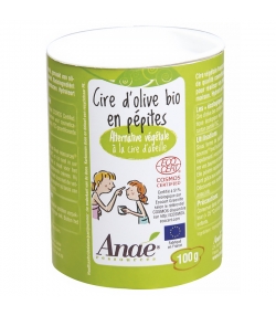 Kosmetisches BIO-Olivenwachs in Pastillenform - 100g - Anaé
