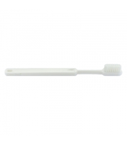 Brosse à dents en bioplastique à tête rechargeable Blanc Souple Nylon - 1 pièce - Caliquo