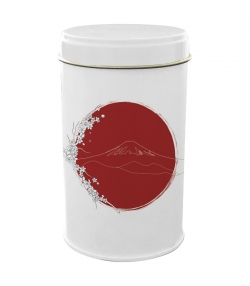 Boîte en fer blanc ronde "Japon Fuji Yama" - 1 pièce - ah table !