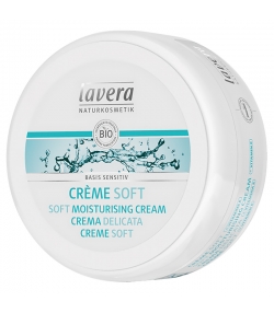Crème soft visage, corps, mains & pieds BIO jojoba & aloe vera - 150ml - Lavera Basis Sensitiv Crème soft visage, corps, mains & pieds BIO jojoba & aloe vera - 150ml - Lavera Basis Sensitiv