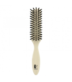 Brosse à cheveux lissoir en hêtre avec soies de sanglier - 1 pièce - Oléah Brosse à cheveux lissoir en hêtre avec soies de sanglier - 1 pièce - Oléah
